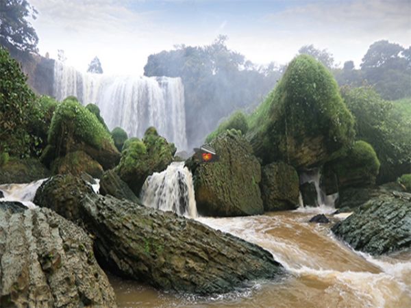 Elephant Waterfall In Dalat